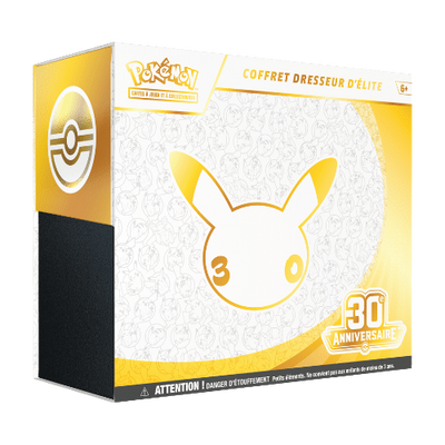 Coffret Dresseur d'Élite (ETB) Pokémon 30e Anniversaire – FR