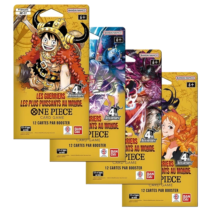 Booster Blister One Piece Les Guerriers les Plus Puissants (OP17) – FR