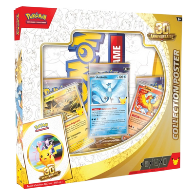 Coffret Poster Pokémon 30e Anniversaire