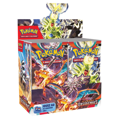 Display Pokémon Flammes Obsidiennes (EV03) – 36 Boosters – FR