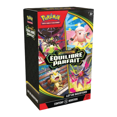 Bundle 6 Boosters Pokémon Équilibre Parfait (ME03) – FR
