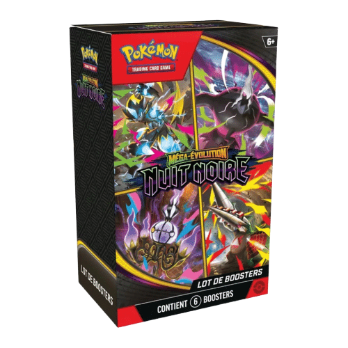 Bundle 6 Boosters Pokémon Nuit Noire (ME05) – FR