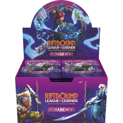 Display Riftbound Déchaînement (Set 3) – 24 Boosters – FR