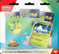 Tripack Autocollants Pokémon 30e Anniversaire